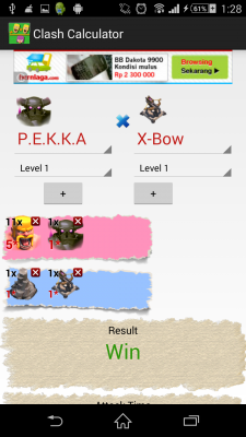 Calculator for Clash, Memudahkan Anda Mengatur Strategi pada Game Clash of Clans 